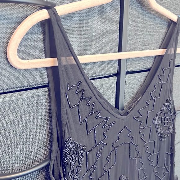 ▪️ TRUE RELIGION ▪️ Beaded Sheer Blouse - Picture 5 of 10